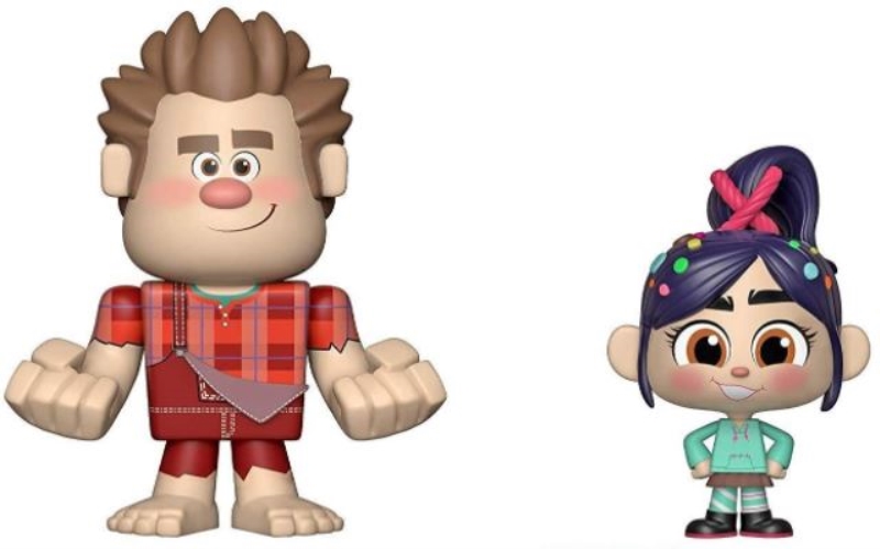 FUNKO ACTION FIGURES FUNKO VYNL WRECK IT RALPH: RALPH & VANELLOPE